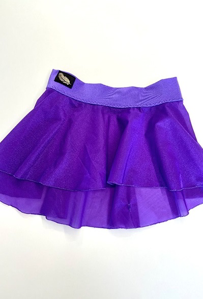 Purple Transparent Skirt 3